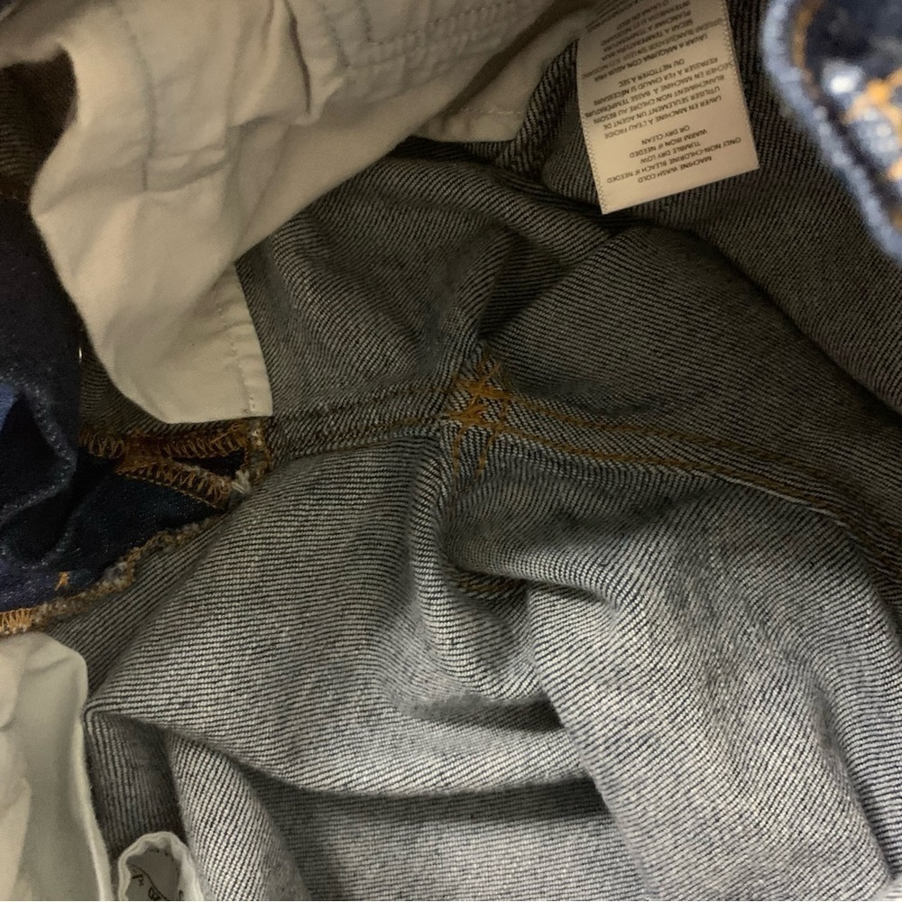 Redone jeans 90s high rise loose button fly jeans rigid like blue 28 - Picture 5 of 11
